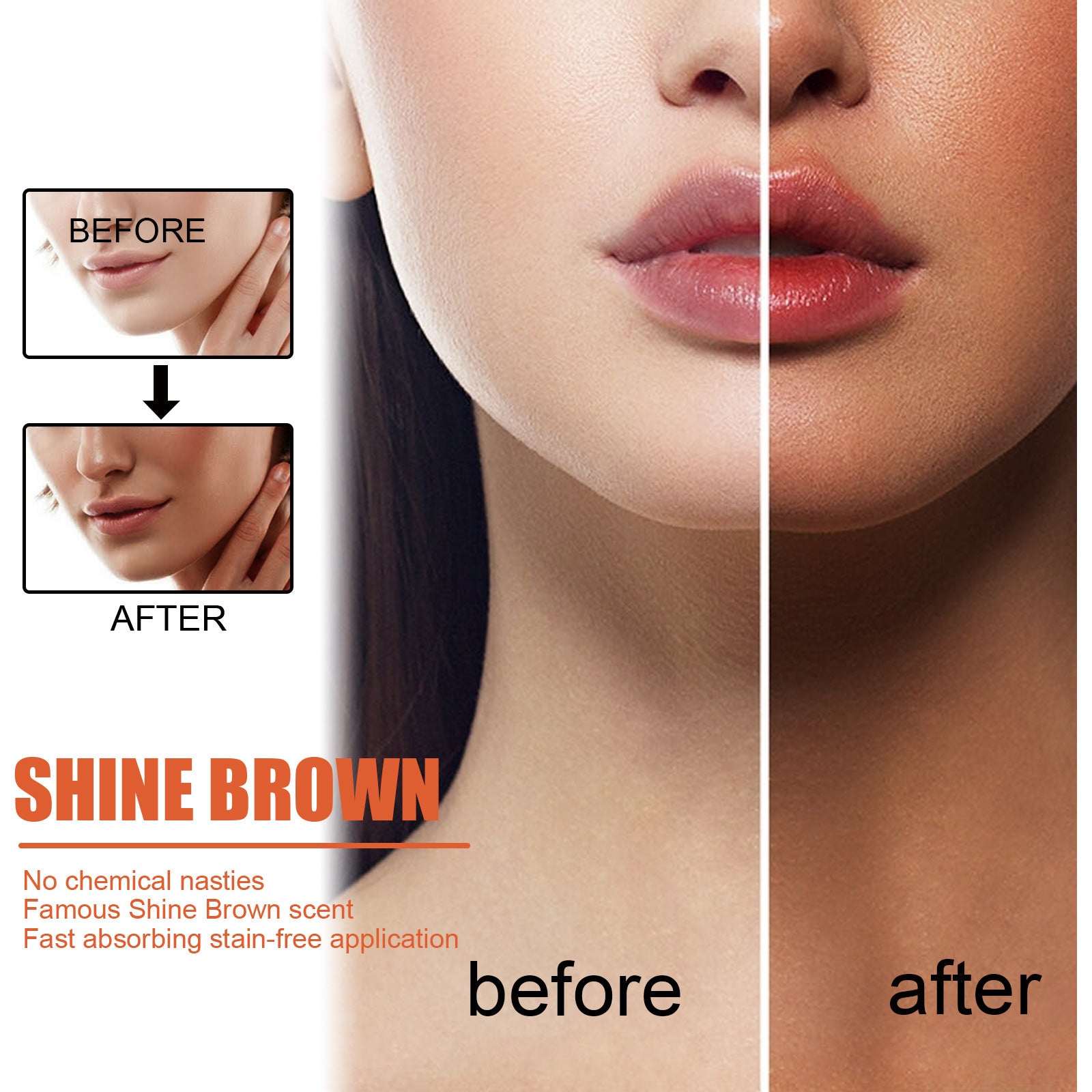 Summer Beach Bronzer Tanning Booster Skin Sunburn Repair Gel