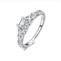 Woman's Engagement Ring Wedding Ring