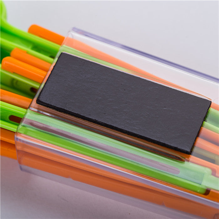 Bags Clip Carrot Sealing Clamp Plastic Bag Sealer Food And Snack Sealed Bag Clip Mini Magnet Storage Box Kitchen Organizer