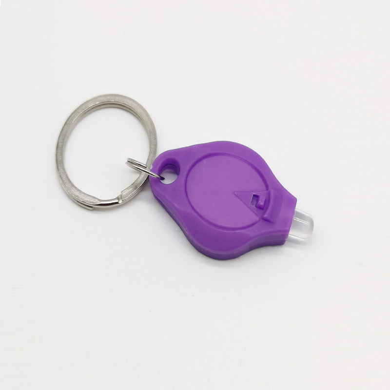 Plastic Luminous Keychain Tool Lamp