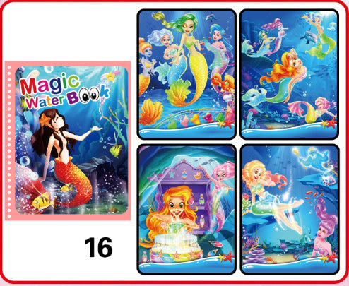 Children's Puzzle Repeated Graffiti Water Handmade Picture Book