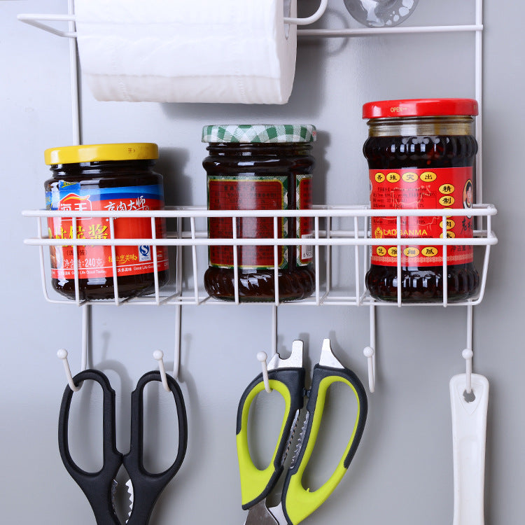 A kitchen multi function refrigerator pylon preservative paper towel refrigerator side wall collector
