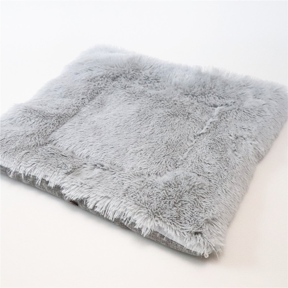 2 in 1 Pet Mattress Nest Convertible Pad Plush Mattress