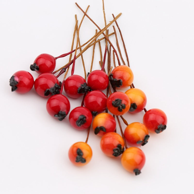 Small fruit simulation fruit with no hole and handle