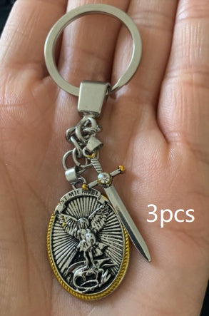 65 Cm Chain Protection Shield Western Mythology Faith Necklace