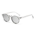 Literary retro round Japanese and Korean fashionable rice nail sunglasses