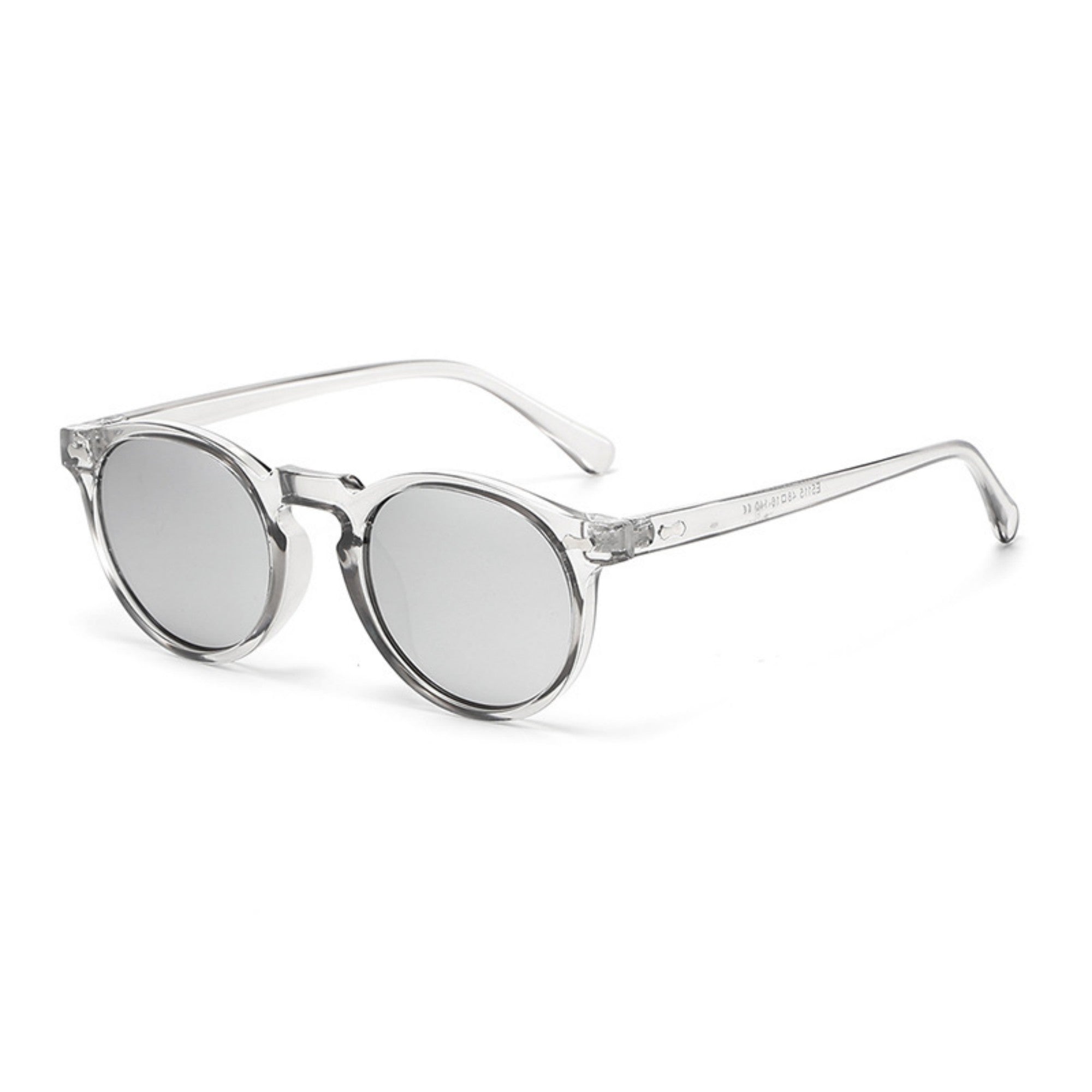 Literary retro round Japanese and Korean fashionable rice nail sunglasses