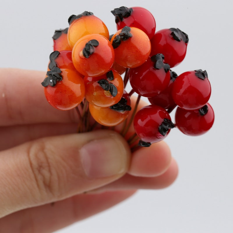 Small fruit simulation fruit with no hole and handle