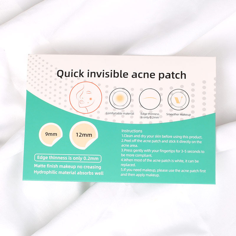 Transparent Hydrocolloid Invisible Cover Pox Sticker Invisible Cover Pox Sticker