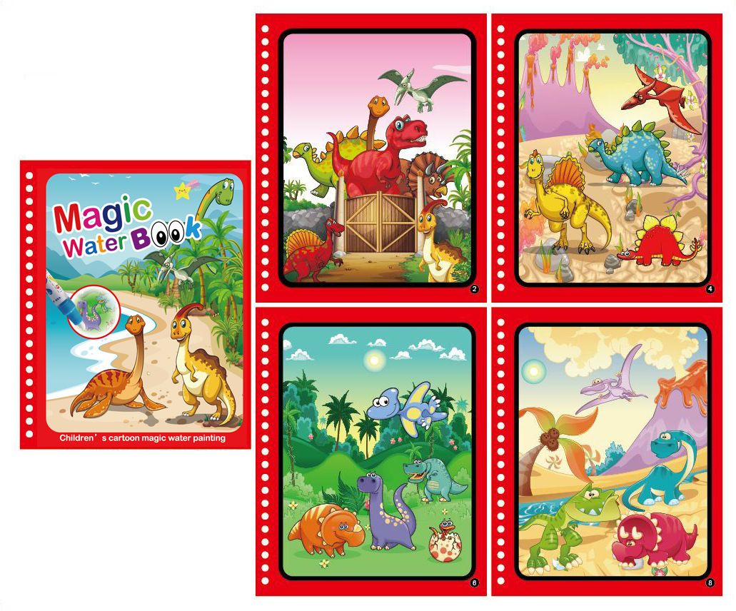 Children's Puzzle Repeated Graffiti Water Handmade Picture Book