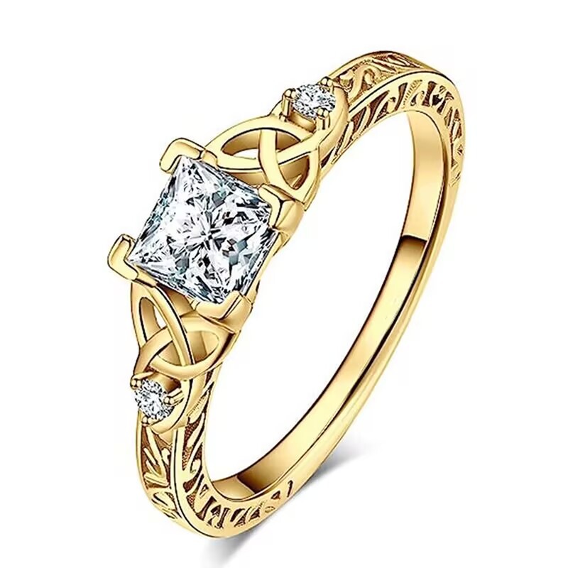 Woman's Engagement Ring Wedding Ring