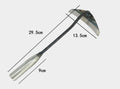 All-manganese Steel Gardening Hand-held Hoe All-steel Hardened Hollow Hoe