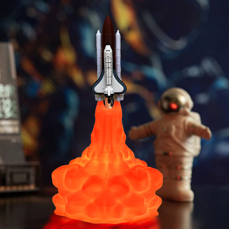 3D Printing Novelty Product Rocket Night Light