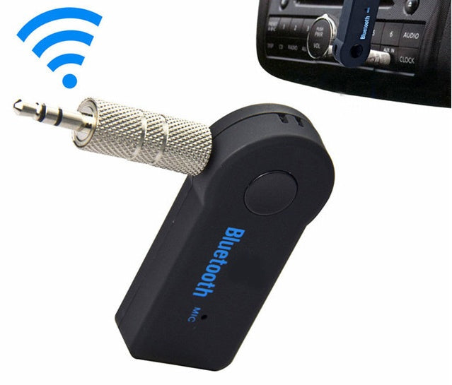 3 In 1 Bluetooth -compatible Wireless Adapter X6 USB Receiver 3.5mm Audio Jack TF Mp3 Card Reader MIC Call Support Car Speaker